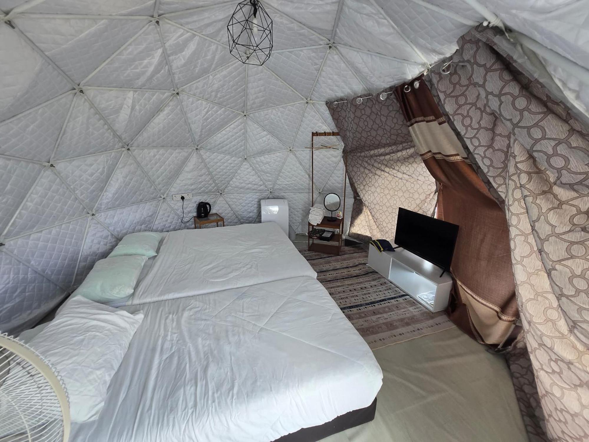 Gunung Medan Glamping & Cafe Hotel Kangar Exterior photo
