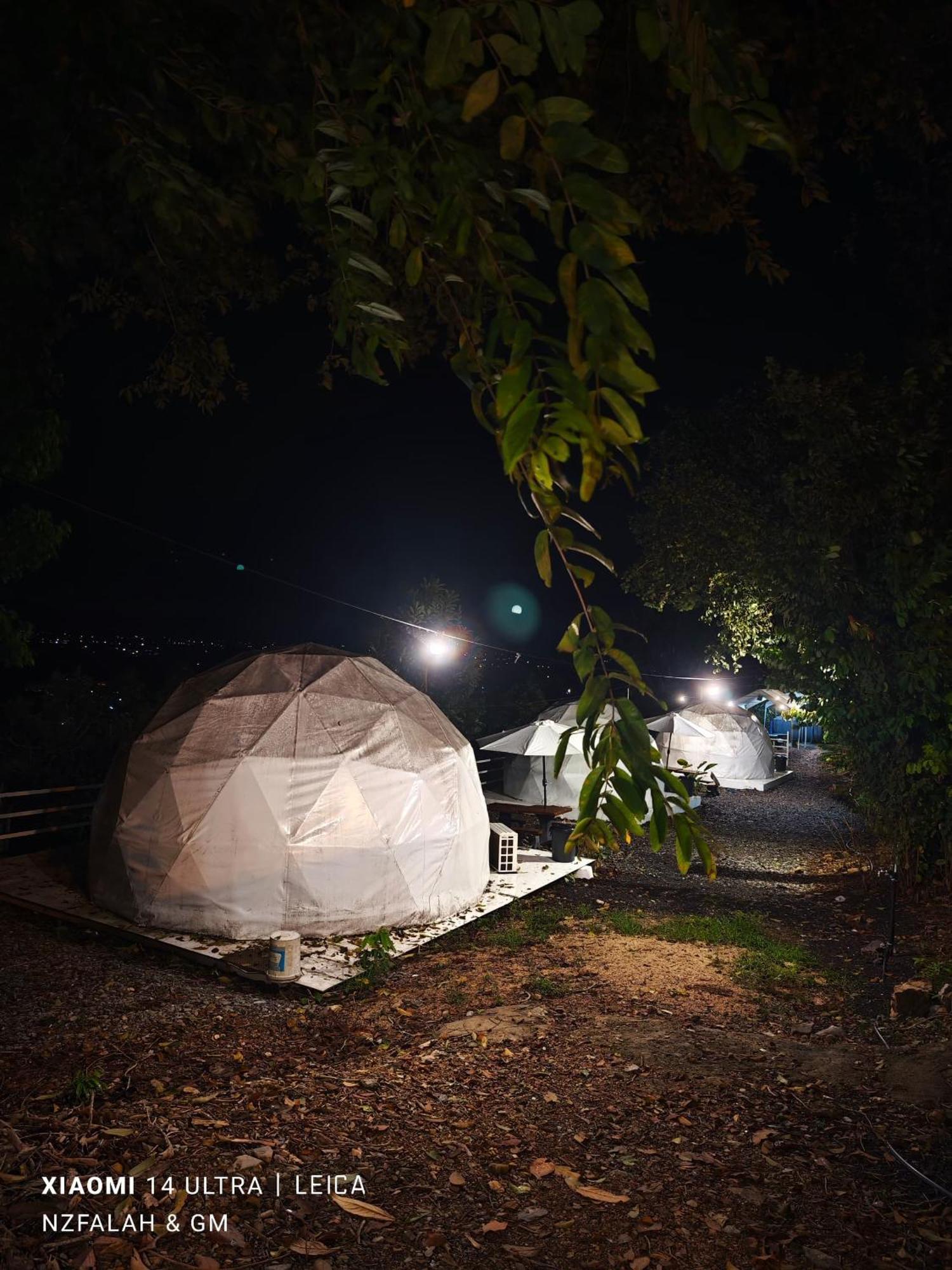 Gunung Medan Glamping & Cafe Hotel Kangar Exterior photo