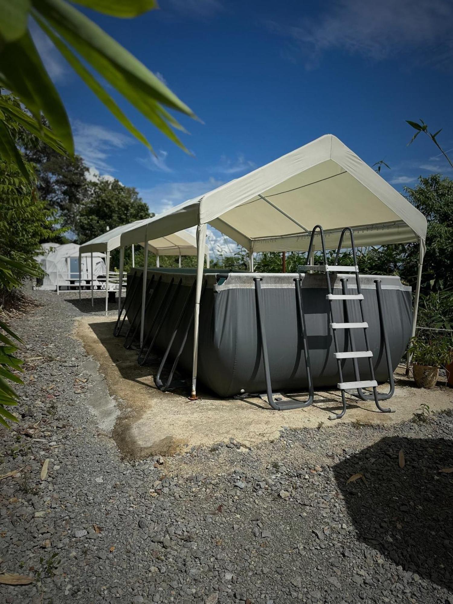 Gunung Medan Glamping & Cafe Hotel Kangar Exterior photo