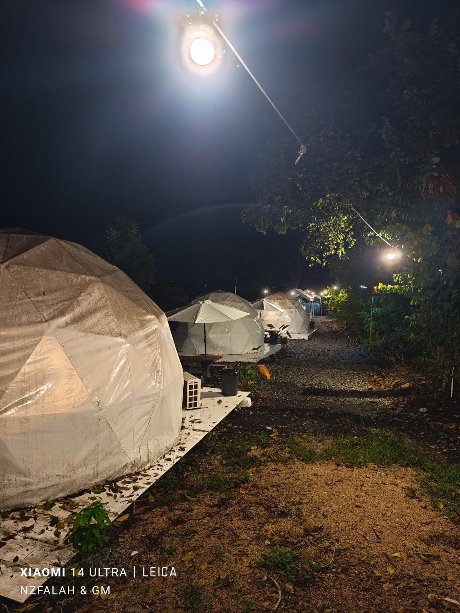 Gunung Medan Glamping & Cafe Hotel Kangar Exterior photo